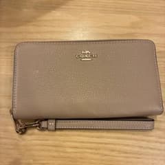 COACH ベージュ 長財布のサムネイル