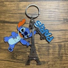 フランス限定　ディズニーランド•パリ　スティッチ　キーホルダーのサムネイル
