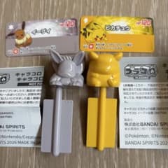 ポケパークカントー限定 プラコロ キャラコロ ピカチュウ イーブイ