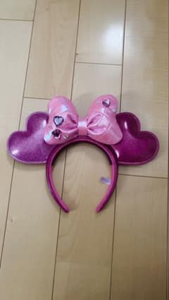 ミニー パルパルーザ カチューシャ ディズニーシー ピンク ハートのサムネイル