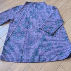 婦人服　ミセス　シニア Lascolinas 五分袖ペイズリー柄チュニックのサムネイル