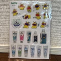 LION 歯科材 50周年記念 非売品 ステッカーシールのサムネイル