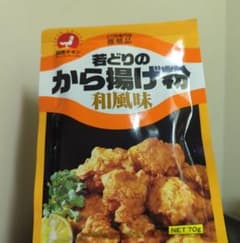 から揚げ粉　和風味のサムネイル