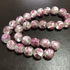 激安　ホタルガラス　連　ピンク　蓄光石のサムネイル