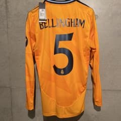 ベリンガム レアル・マドリード 24/25 アウェイ CL仕様 - メルカリ