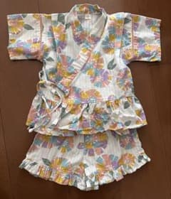 ペプラム甚平 小さめ100サイズのサムネイル