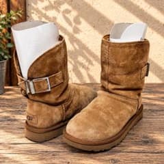 23cm UGG Remora Buckle Boot スエード ブラウン