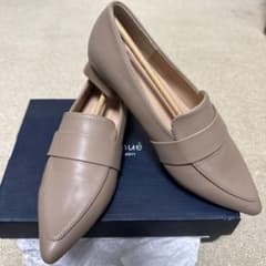 フラットシューズ ローファー パンプス ベージュのサムネイル