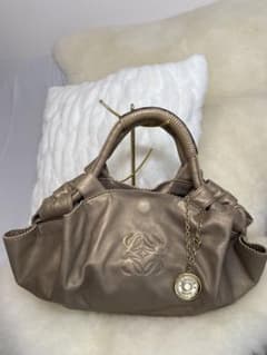 ⭐️人気色ゴールド⭐️LOEWE ロエベ ナッパアイレ ハンドバッグ 