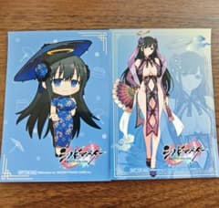 両姫 カード チャイナドレス チーパオ 閃乱カグラ シノビマスター 会場