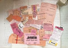海外 ヨーロッパ ヴィンテージチケット詰め合わせ30点 蚤の市 紙物