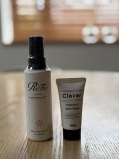 新品未使用　ReFa ヘアウォーター & Clever インテンシブケアマスクのサムネイル