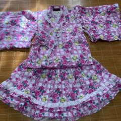 浴衣ドレス 甚平 女の子のサムネイル