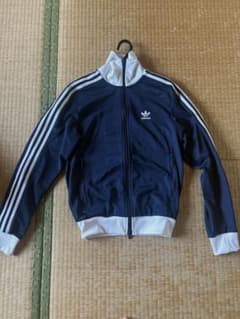 adidas トラックジャケット ネイビー ホワイトのサムネイル