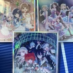 ぶいすぽ　アクリルジャケット色紙　３セットのサムネイル
