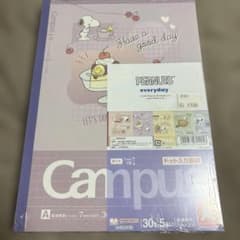 スヌーピー　キャンパスノート　5冊セットのサムネイル