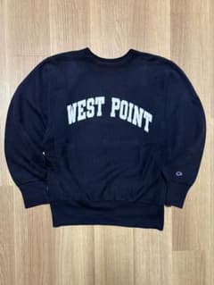 80s チャンピオン リバースウィーブ WEST POINT ブラックのサムネイル