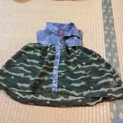 切り返しが可愛い洋服(100㎝)のサムネイル