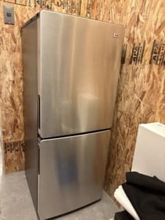 冷蔵庫 2ドア 173L 2023年製 ハイアール JR-XP2NF173F シルバー系 170Lクラス Haier URBAN CAFE SERIES ハイアール 冷蔵庫 2ドア 173L JR-XP2NF173F (右