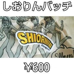【バッグやパーカーに】しおりんワッペンバッチのサムネイル