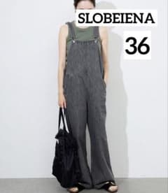 新品同様】SLOBEIENA LE DENIM BARE BKサロペット 36 - メルカリ