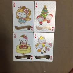 【期間限定】激安‼️ハート4枚セット‼️サンリオトランプのサムネイル