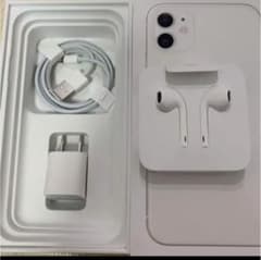 iPhone 純正イヤフォン、充電器、ライトニングケーブル　付属品セットのサムネイル