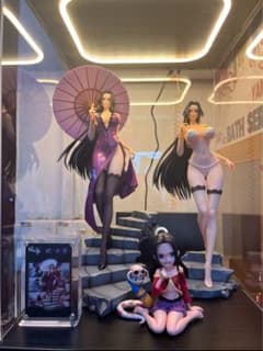 ワンピース ボア・ハンコック &サロメ 【幼年期】 ガレージキット