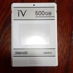iV 500GB　maxell  iVDRSのサムネイル