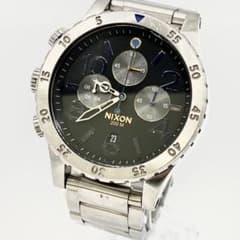 NIXON クロノグラフ メンズ ステンレス 48-20 腕時計 Y2K デイト