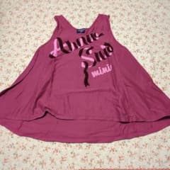 ANNA SUI mini ノースリーブ チュニック　パープル　130のサムネイル
