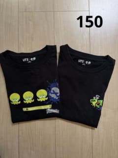 스플라툰 3 T셔츠 150 2장 세트