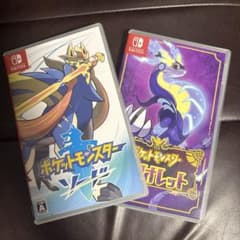 Nintendo Switchポケットモンスター ソード・バイオレット2本セットのサムネイル