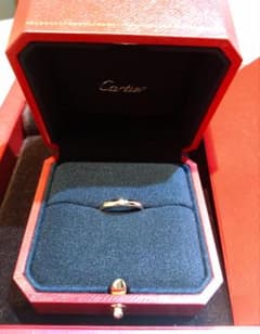 Cartier 1895ピンクゴールド9号 専用ボックス付き - メルカリ