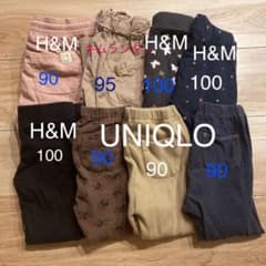 女の子パンツ　セット売り　8点　値下げのサムネイル