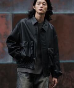 ARTIFICIAL GRAIN SHORT BLOUSONのサムネイル
