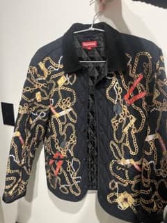 Supreme キルティングジャケット Mサイズ - メルカリ