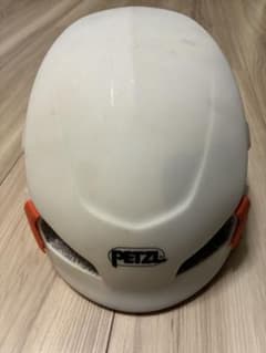Petzl Meteor 登山用ヘルメット ホワイト/オレンジ - メルカリ