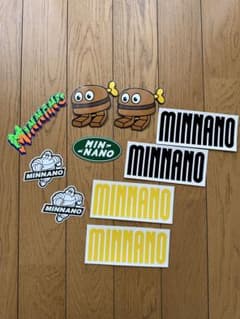 min-nano ステッカー　セット　minnanoのサムネイル