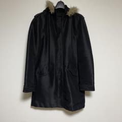 JUN MEN モッズコート ブラック - メルカリ