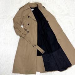 美品】ハイク トレンチコート BIG LONG ライナー ベルト ベージュ L
