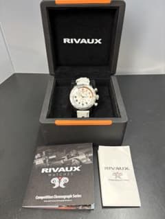 RIVAUX WATCHES リミテッドエディション リボー クロノグラフ腕時計 