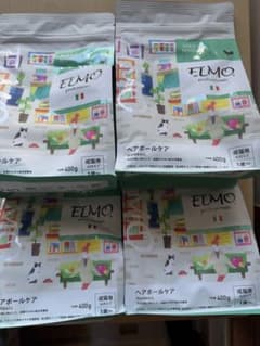 ELMO ヘアボールケア ドライフード 400g×4袋のサムネイル