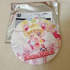 全プリキュア展 缶バッジ キュアピーチ - メルカリ