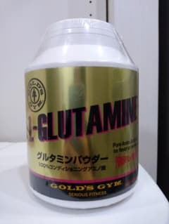 ゴールドジム GOLD'S GYM グルタミンパウダー 500gのサムネイル