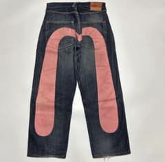 EVISU　大黒　ピンク　ビッグカモメ　No.2 Lot.2001 W32×35のサムネイル
