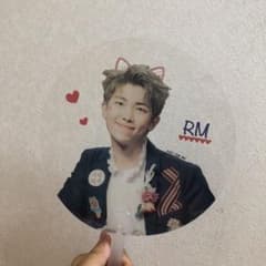 BTS RM ナム 透明うちわのサムネイル