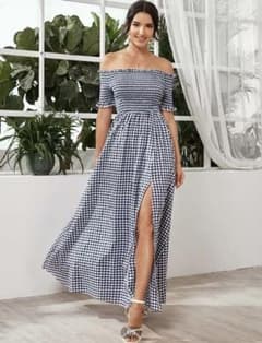 インポート ワンピース デート ロング 未着用 美品 春 夏 リゾートのサムネイル