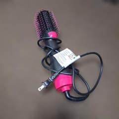 カールドライヤー ボリュームブラシ ピンク　くるくるドライヤー