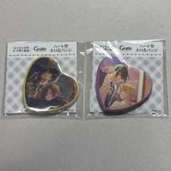 佐々木と宮野 平野と鍵浦 ハート型ホロ缶バッジ - メルカリ